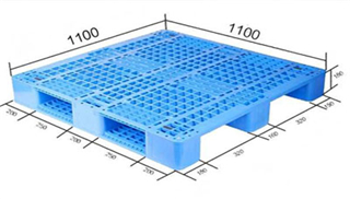 1111網(wǎng)格川字塑料托盤